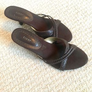 Fioni Brown Sandals - Stylish & Comfortable • Size 8